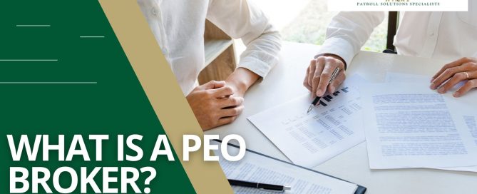 What is a peo broker